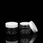 Heavy Wall 30ml 50ml PET Plastic Skin Care Empty Cream Jar Packaging