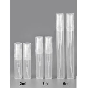2ml 3ml 5ml Refillable PP Plastic Perfume Mist Bottle