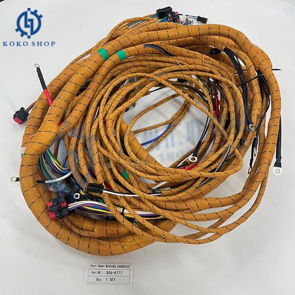 CATE Excavator Spare Part Wiring Harness 306-8777 291-7590 3068777 For C6.4 C9
