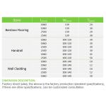 Strand Engineered Different Type Of Bamboo Lumber Install Deck Floor Color
