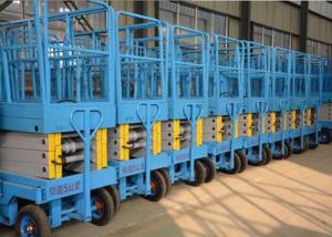 China Mobile Elevator Scissor Lift Work Platform For Construction Sites / Workshops factory