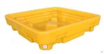 Single Spill Containment Pallet Deck No Forklift Pocket Corrosion Free