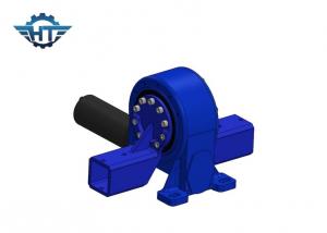 China Heavy Duty Worm Gear Slewing Gearbox With Enclosed House For PV Tracking System factory