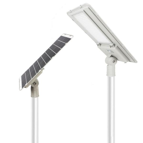 UV Protected Lenses Solar Street Light with IP66 Waterproof 100W 200W 160lm/w CE
