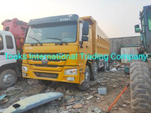 China Used HOWO 8*4 Dump Truck Good Condition on Sale factory