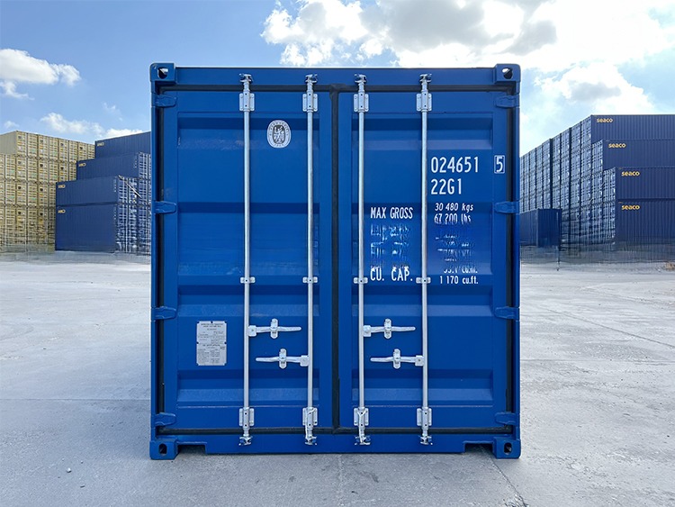 20ft Corten-A IS0 Standard Dry Cargo Shipping Container at Reasonable for and Optional Features