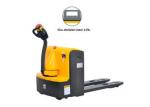 Super Light Electric Walkie Pallet Jack Truck 1800kg With Side Way Battery