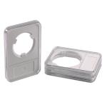 Hard Acrylic Coin Stand , 30mm 35mm Acrylic Coin Display Case