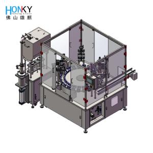 China Semiautomatic Cream Paste Filling Machine 45 Bpm Multiple Size Bottle Paste Filling Machine With Big Volume Pump factory
