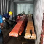 10M Long 20 Ton Excavator Sliding Arm , Adjustable Boom For Dx200 Sy205 Cat320