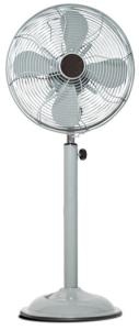 China 1100mm 12 Inch Retro Electric Fan , 30cm PSE Japan Standard Retro Floor Fan factory