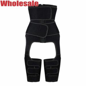 China Waist And Thigh Trainer Black 2 Loop Belts Waist Thigh Trimmer MHW100024B factory