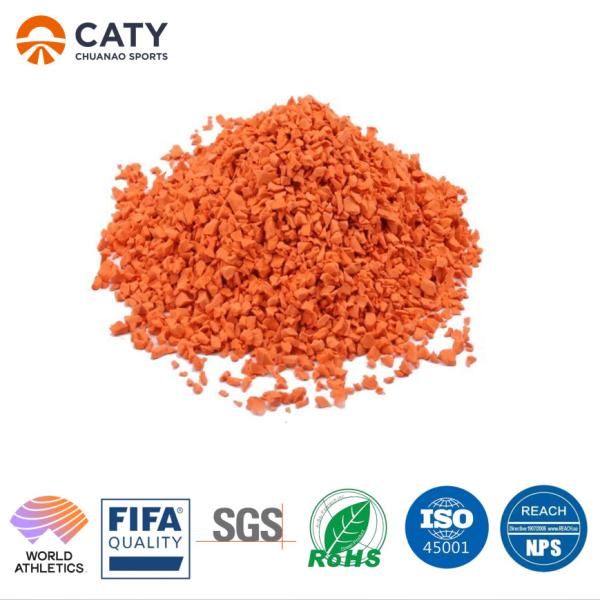 UV-Resistant Synthetic Rubber Running Track with Long-Lasting Outdoor Performanc