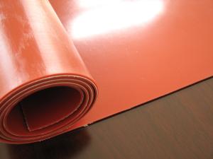 China 1mm High Temperature Silicone Rubber Sheet -40 to +220℃ factory