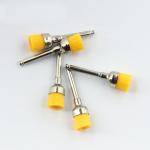 OEM Dental Cleaning Prophy Brush Cup Shape Soft Colorful Nylon Latch Style