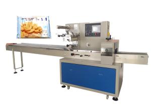 China Flow Horizontal Nuts Chocolate Bar Food Product Packaging Machine Steady Running factory