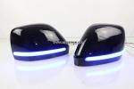 Nissan Patrol Flowing LED Side RearView Mirror Black Cover Replacement Turn