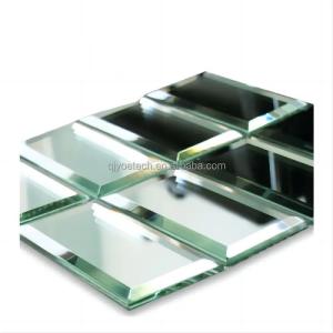 China Double-Coated Silver Glass Mirror in Modern Rectangle Style for Bathroom Dressing Decor factory