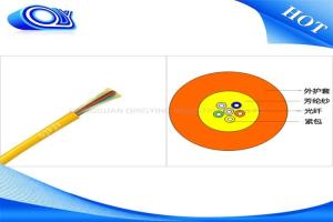 China 50/125 2/4/8/12/24 Cores Indoor Fiber Optic Cable LSZH Jacket factory
