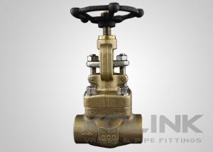 China Bronze Globe Valve, Flanged / NPT, JIS CAC703 C95200 C95500 C95800 C83600 factory