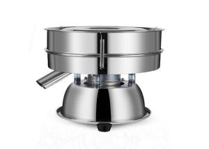 China 12-200 mesh Vibrating Sifter Machine Fine Milk Powder Sieve Machine 1300kg/h factory
