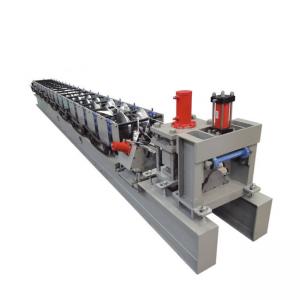 China Aluminum half round roof ridge cap roll forming machine for roof building material factory