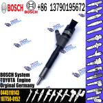 0445110143 Fuel Injector Parts TOYOTA Engine Diesel Fuel Injector