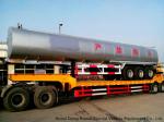 Stainless Steel Edible Oil Tank Semi Trailer For Edible Oil Transport 33Kl - 47K