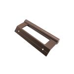 Aluminum Profile Solid Sliding Door Handle 195mm Customized Color