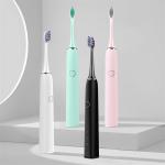 Brush Head Diameter 0.12/0.15mm Sonic Electric Toothbrush 30 Sec Interval