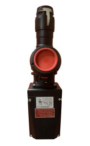 China Explosion Proof 250V IP66 Brass Coating Silver Plug Socket factory