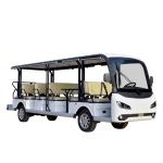 72V Lithium Battery Electric Vehicle Shuttle Bus 18 Passenger Open Buses For