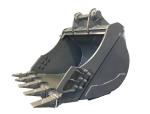 1-5 Ton Excavator Rock Bucket Hardox500 Material Gray Color