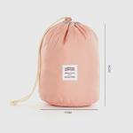 Women'S Drawstring Dia17cm Polyester Cosmetic Bag