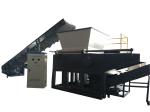 Waste Plastic Single Shaft Shredder Film Recycling Machine Simens PLC Control