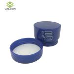 PE Material Cosmetic Cream Jar Blue Cap , Cream Jar Packaging 5 ML Capacity