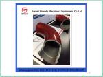 Double Wall Concrete Elbow Casting Steel ST52 DN125