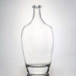 Round Empty Flint 375ml 500ml 750ml 1000ml Liquor Vodka Tequila Whiskey Bottle
