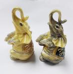 elephant trinket box alloy jewelry box home decoration jewelry box