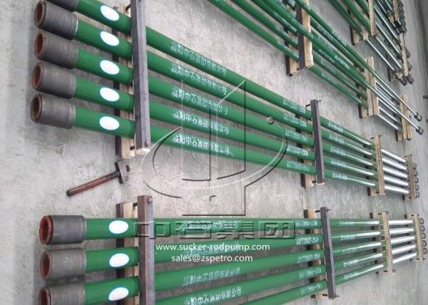 20Ft Length Sucker Rod Pump With Spray Metal Plunger P22-225 Chrome Barrel B13