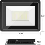ETL Approved Colored LED Flood Light 150W , 15000LM Waterproof Security Light