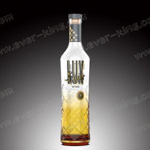 China SGS Luxury Liquors Frosting Vodka Glass Bottle factory