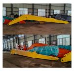 Grab 12T Level Excavator Long Boom With Sand-blasted And Painted Surface Finish