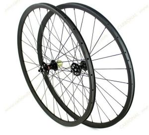 China carbon fiber mtb bike 29inch 3k/matt wheels for mtb cycling and racing bike 25*30mm width factory