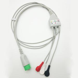 Comen Telemetry ECG Cables Leadwires 12 Pin With Snap