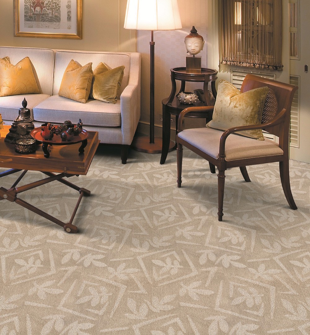 High cut low loop plain style carpet for Hotel room and Home