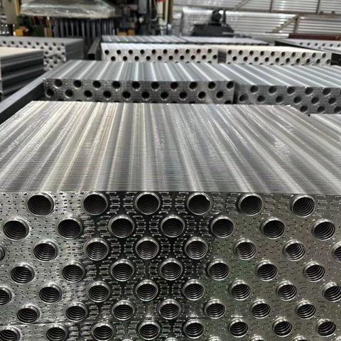 High Heat Transfer Performance Air-Conditioned Condenser Louver Fin 21X18.19mm
