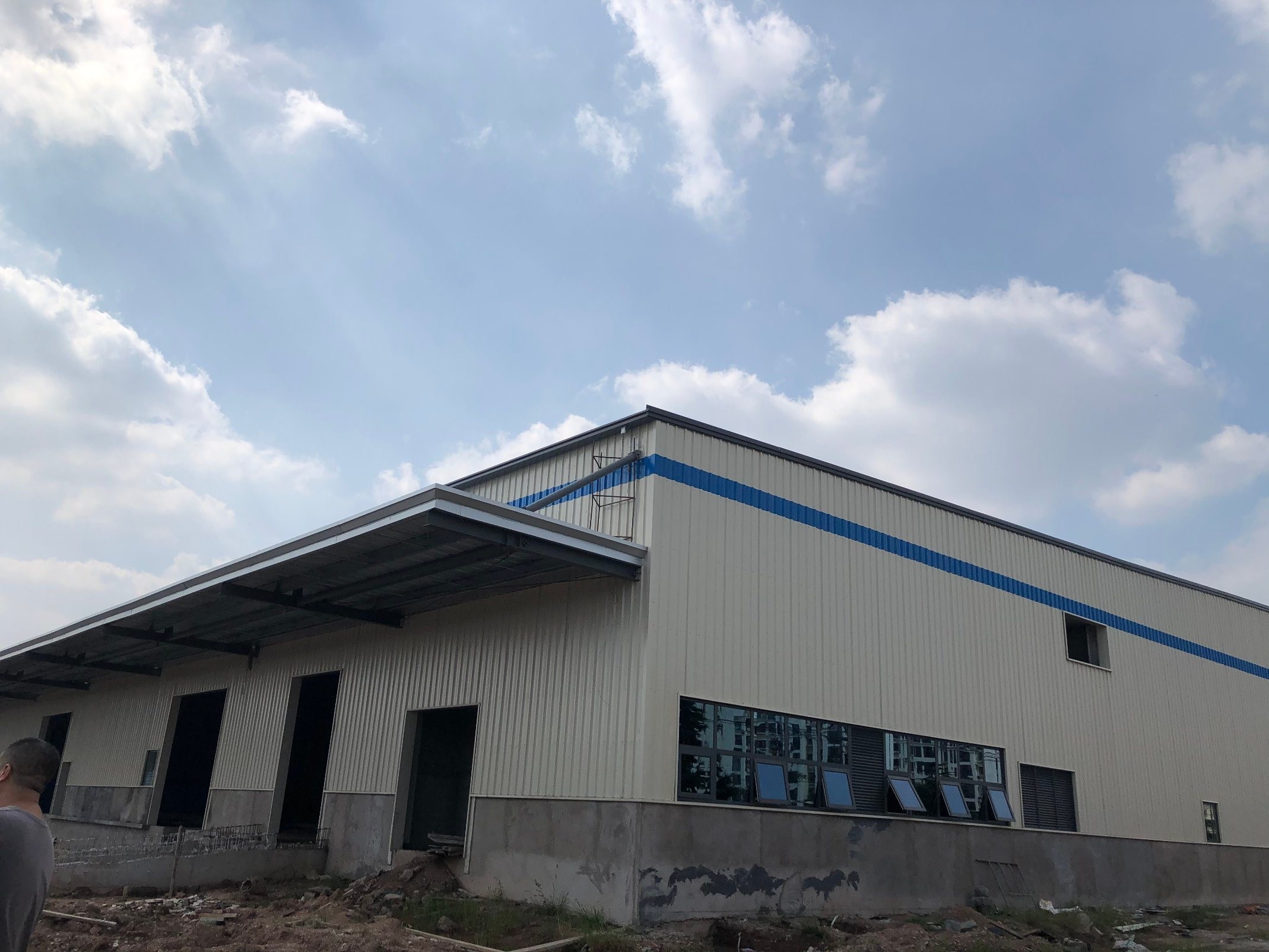 Large Span Space Frame Peb Warehouse Construction Gable Frame Industrial