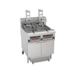 Digital Computer Panel Auto Lift Two Pots Four Baskets Electric Open Chips Fryer
