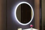 Anti Fog Lighted Mirror TV Space Saving Lighted Bathroom Magnifying Mirror High